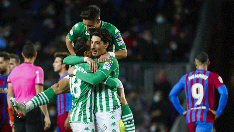 Ισπανία: Εντός έδρας ήττα για την Μπαρτσελόνα, έχασε 1-0 από την Μπέτις