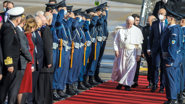 Στην Αθήνα ο Πάπας Φραγκίσκος