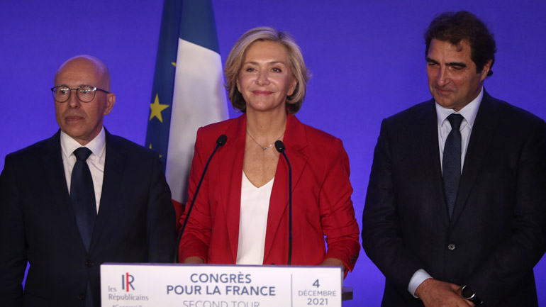 Γαλλία: Η Βαλερί Πεκρές υποψήφια των Ρεπουμπλικανών στις προεδρικές εκλογές