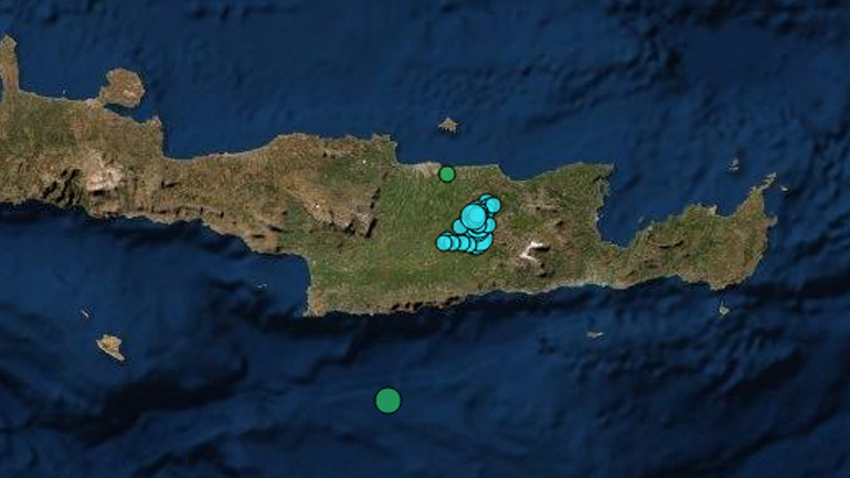 Σεισμός 3.2 Ρίχτερ στην Κρήτη