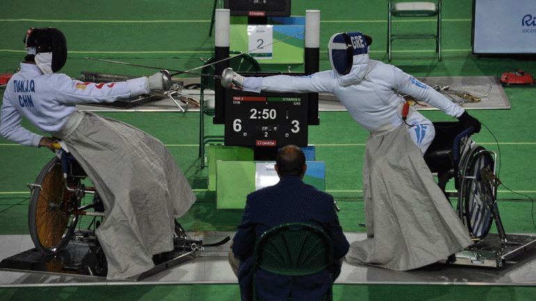 Στις 11/12 το Πανελλήνιο πρωτάθλημα ξιφασκίας με αμαξίδιο