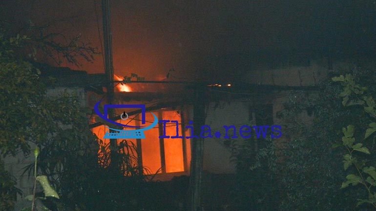 Κάηκε ολοσχερώς σπίτι στην Αμαλιάδα