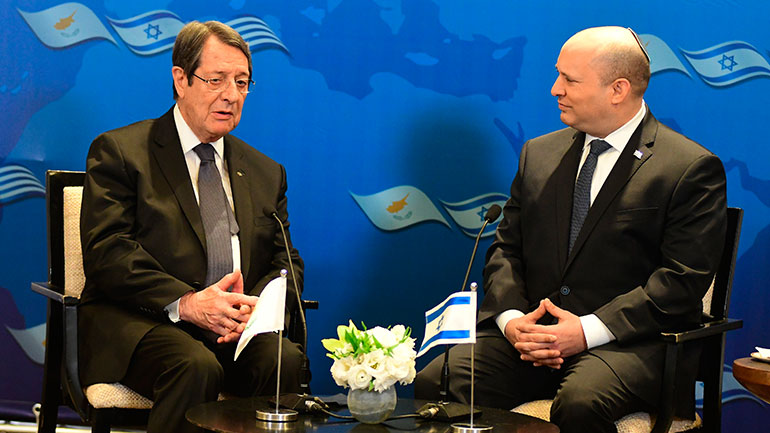 Ισραήλ: Συνάντηση Μπένετ – Αναστασιάδη στην Ιερουσαλήμ