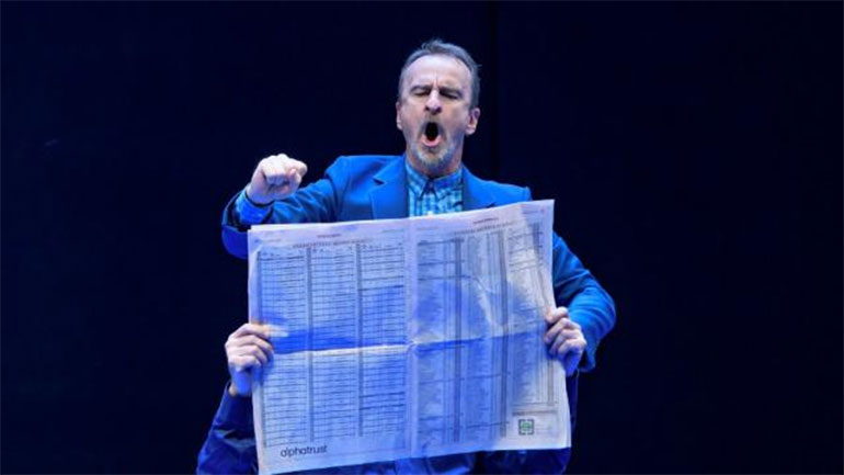 Ο Ποπολάρος επιστρέφει στο Θέατρο Τέχνης, μόνο για 11 τελευταίες παραστάσεις και με νέο εορταστικό ωράριο