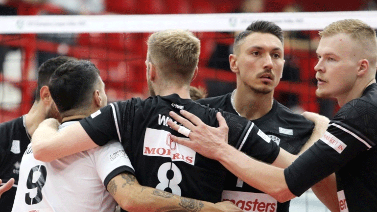 Βόλεϊ Ανδρών: Με «περίπατο» η πρόκριση για τον ΠΑΟΚ, 3-0 την Μούρσα