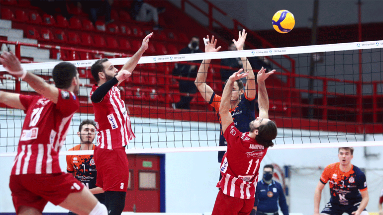 Βόλεϊ: Αποκλεισμός στο CEV Cup για τον Ολυμπιακό – Ηττήθηκε για δεύτερη φορά από τη Μονπελιέ Βόλεϊ: Αποκλεισμός στο CEV Cup για τον Ολυμπιακό – Ηττήθηκε για δεύτερη φορά από τη Μονπελιέ