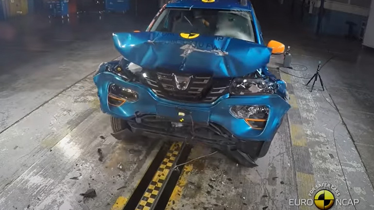 Ποιο ηλεκτρικό μοντέλο πήρε Ένα αστέρι στις δοκιμές πρόσκρουσης;