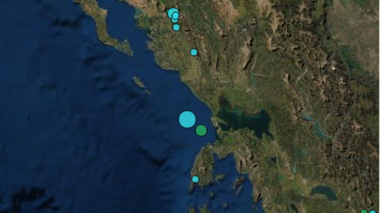 Σεισμός 4,3 Ρίχτερ στην Πρέβεζα