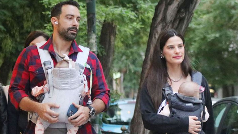 H Χριστίνα Μπόμπα μας αποκαλύπτει το εκ γενετής σημάδι που έχουν οι δίδυμες κόρες της