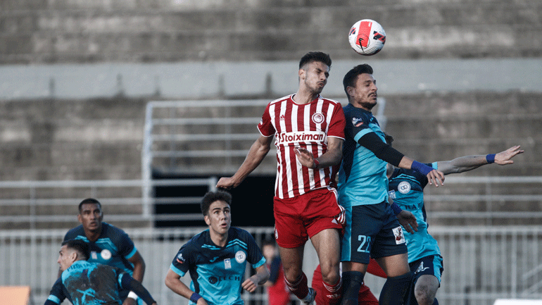 Super League 2: Ισοπαλία στα Τρίκαλα για τον Ολυμπιακό Β΄