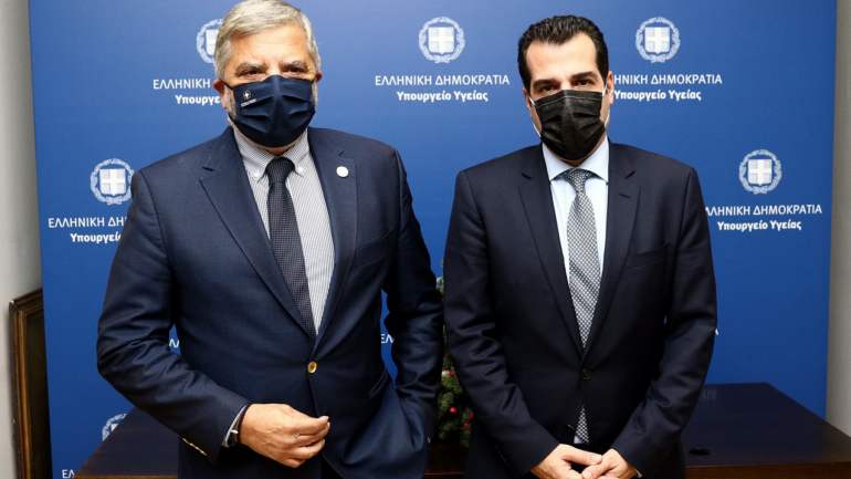 Η ενίσχυση της ΠΦΥ με τη συμβολή της Τοπικής Αυτοδιοίκησης στο επίκεντρο της συνάντησης του  Γ. Πατούλη με τον Υπ. Υγείας Αθ. Πλεύρη