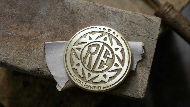 Το γνήσιο σήμα της Royal Enfield του 1901.