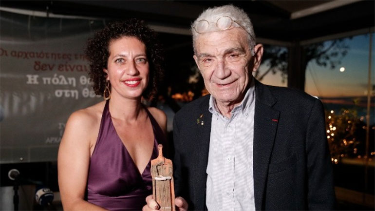 Βράβευση Γιάννη Μπουτάρη από τον Σύλλογο Ελλήνων Αρχαιολόγων