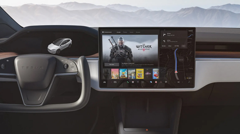 Οι οδηγοί των Tesla θα παίζουν videogames… εν κινήσει!