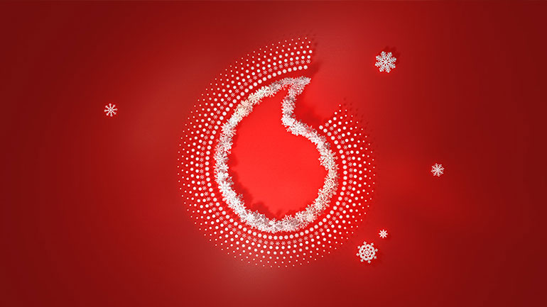 Χριστούγεννα με Απεριόριστα Data από τη Vodafone