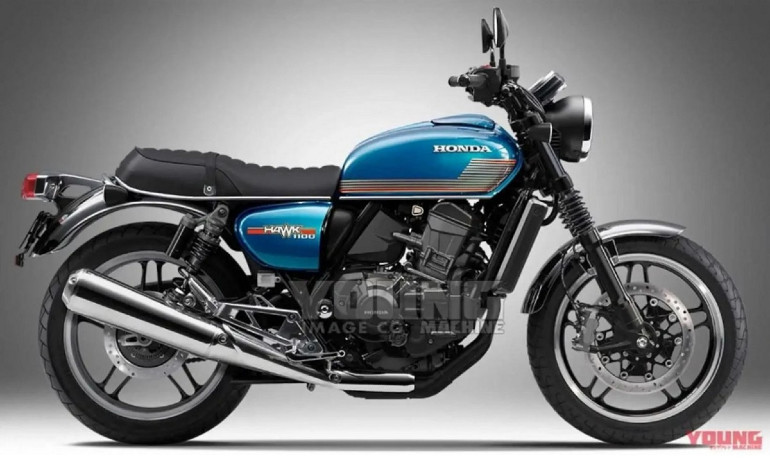 Αυτό είναι το πρώτο σχέδιο που κυκλοφόρησε για το CB1100 όπως το φαντάστηκαν οι δημιουργοί.