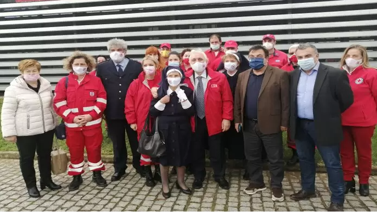 Δωρεά του Ελληνικού Ερυθρού Σταυρού στους πυρόπληκτους κατοίκους του Δήμου Πύργου Δωρεά του Ελληνικού Ερυθρού Σταυρού στους πυρόπληκτους κατοίκους του Δήμου Πύργου