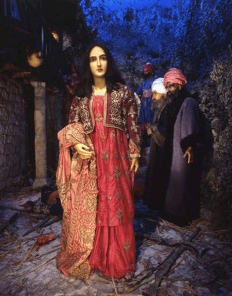 Κέρινο ομοίωμα στο Μουσείο Ελληνικής Ιστορίας Παύλου Βρέλλη