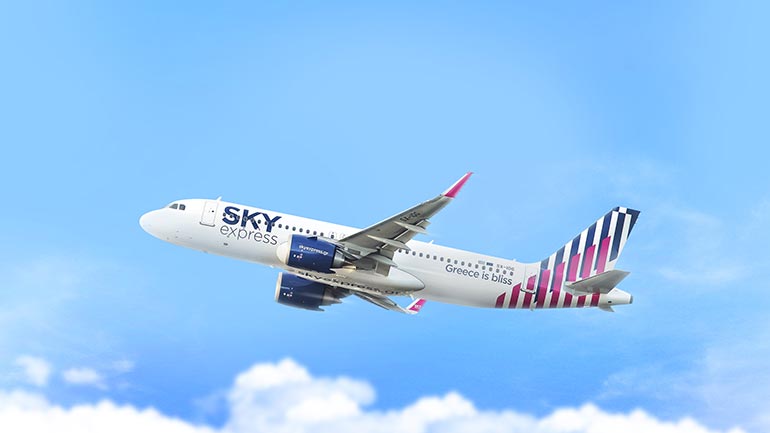 SKY express: ο πιο “πράσινος” και νεότερος στόλος της χώρας στα πιο έμπειρα χέρια