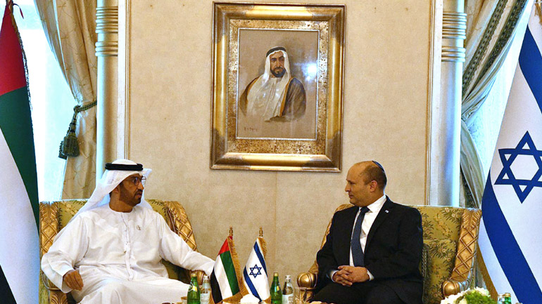 ΗΑΕ: Ιστορική συνάντηση μεταξύ των ηγετών του Ισραήλ και των Εμιράτων