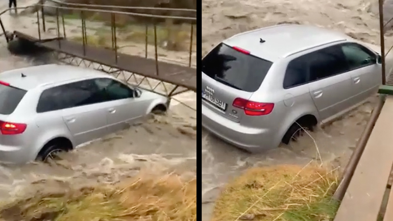 Oδηγός vs ποτάμι