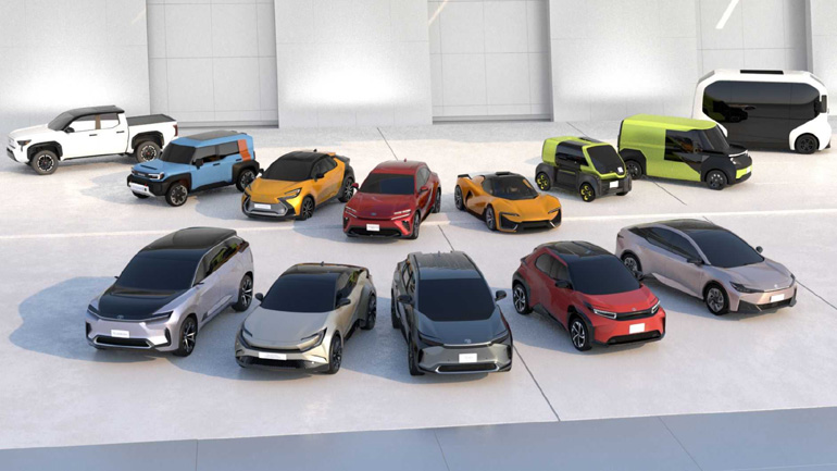 Ούτε ένα ούτε δύο, αλλά 15 νέα μοντέλα παρουσίασε η Toyota