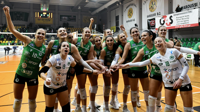 Challenge Cup γυναικών: «Αγκαλιά» με την πρόκριση ο Παναθηναϊκός, νίκησε 3-0 σετ την Οστάνδη