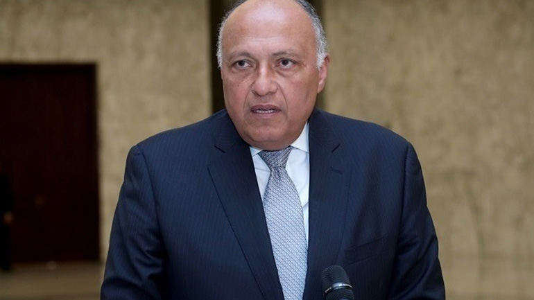 Στη Λευκωσία ο υπουργός Εξωτερικών της Αιγύπτου Σάμεχ Σούκρι