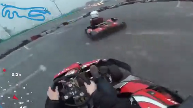 Η πρώτη εμπειρία σε καρτ