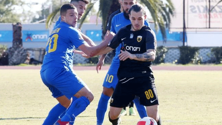 Super League 2: «Γκέλα» για την ΑΕΚ Β΄ στη Ζάκυνθο