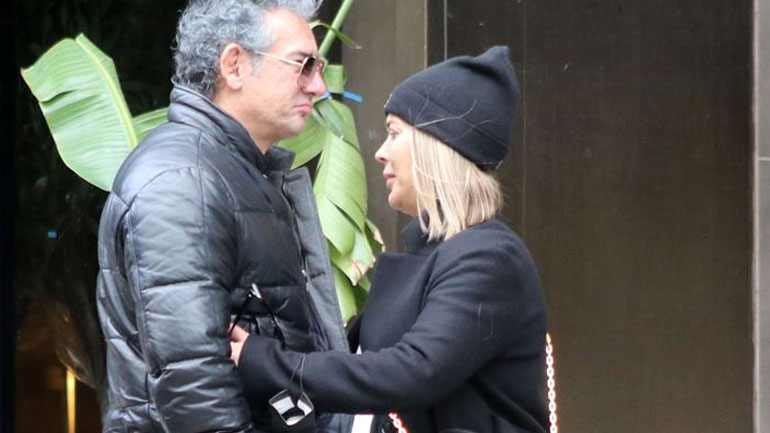 Αμαρυλλίς – Κώστας Ματσίκας: Τρυφερά τετ α τετ στη μέση του δρόμου λίγο πριν γίνουν γονείς