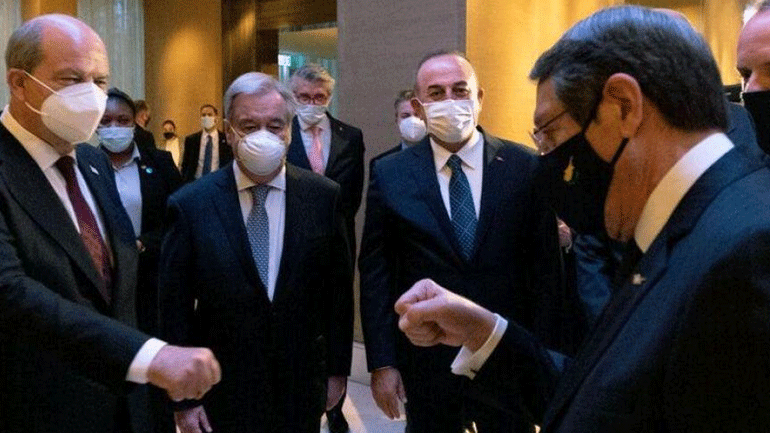 Κύπρος: Δεξίωση προς τον Ν. Αναστασιάδη και τον Ε. Τατάρ παρέθεσε ο νέος Ειδικός Αντιπρόσωπος του ΟΗΕ