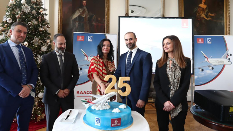 Γιορτή για τα 25 χρόνια της Emirates στην Ελλάδα