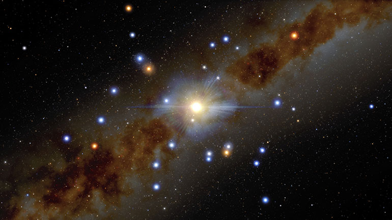 Οι αστρονόμοι “είδαν” για πρώτη φορά τόσο καθαρά το κέντρο του Γαλαξία μας με την τεράστια μαύρη τρύπα του