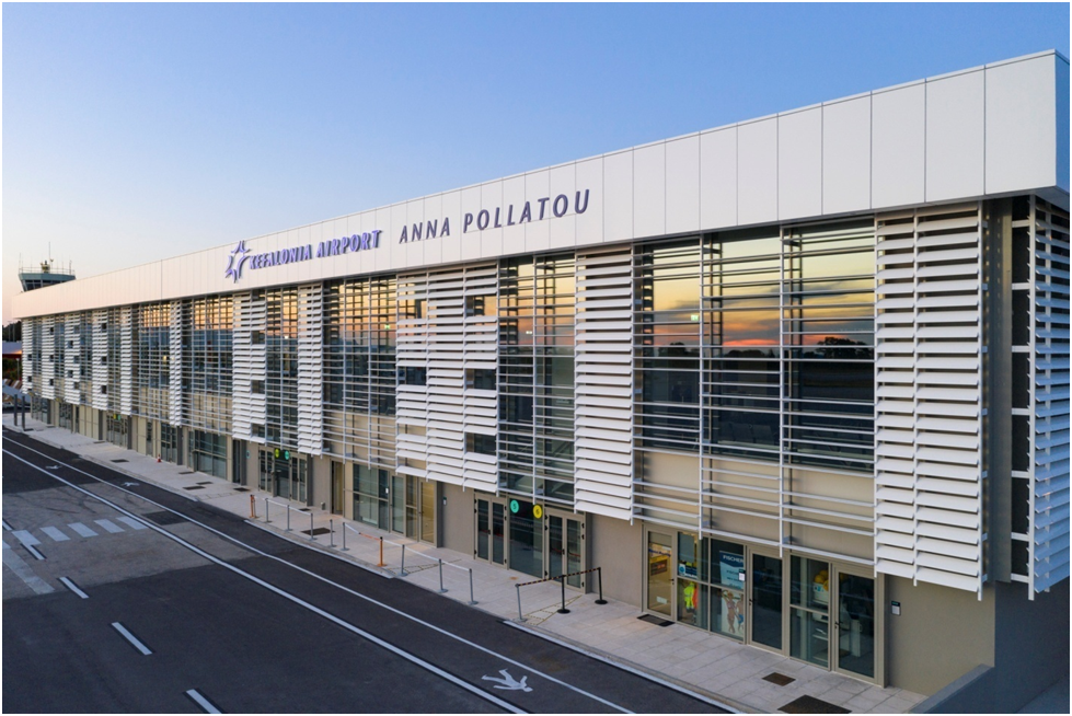 O νέος τερματικός σταθμός στο αεροδρόμιο Κεφαλονιάς