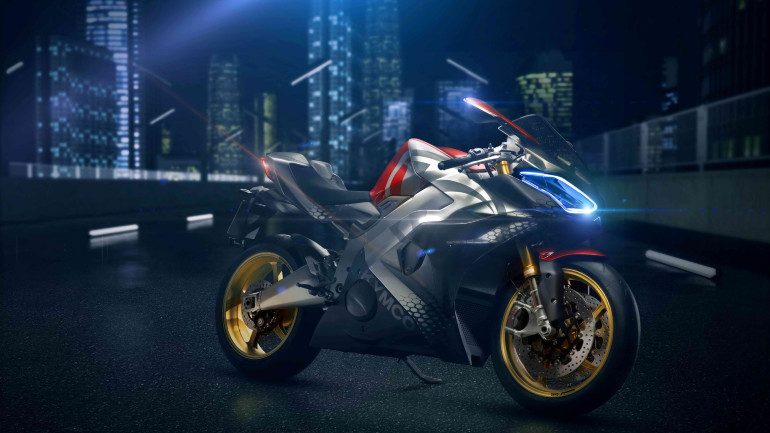 Το RevoNEX είναι το σχέδιο της Kymco στις μεγάλες ηλεκτρικές μοτοσυκλέτες.