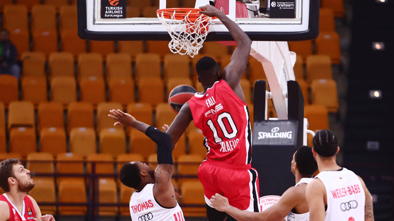 «Οδοστρωτήρας» ο Ολυμπιακός, συνέτριψε 83-60 την Μπάγερν Μονάχου!