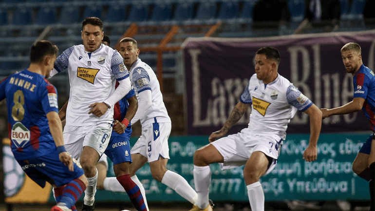 «Χ»ορταστική μοιρασιά (2-2) για Λαμία και Βόλο