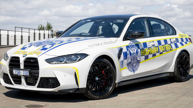 Έχει άλλη χάρη να σε σταματήσει BMW M3 περιπολικό