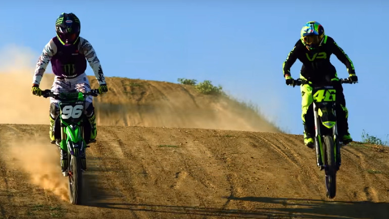 Ο Rossi υποδέχεται έναν νικητή X Games στο Ράντζο του