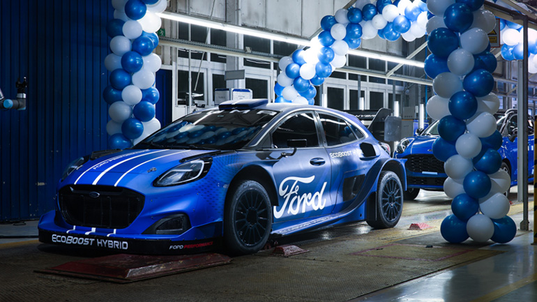 Το υβριδικό Puma Rally1 που θα αγωνιστεί στο WRC