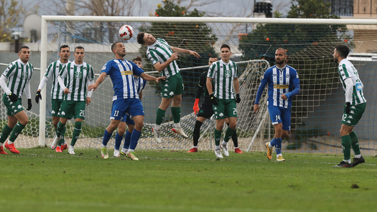 Super League 2: «Διπλό» για τα Χανιά, νίκησαν 2-0 τον Παναθηναϊκό Β’