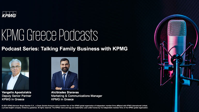 H KPMG στην Ελλάδα λανσάρει το πρώτο της Podcast κανάλι, “KPMG Greece Podcasts”