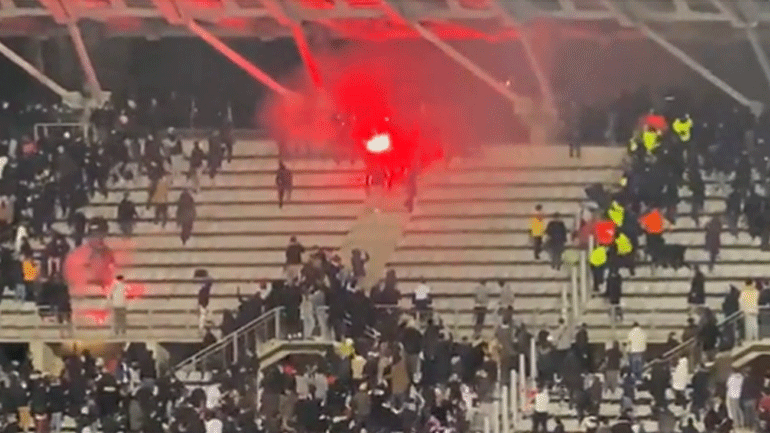 Κύπελλο Γαλλίας: Διακόπηκε στο ημίχρονο λόγω επεισοδίων το ματς Παρί FC-Λιόν