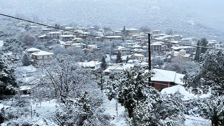 Σε εξέλιξη η κακοκαιρία «Κάρμελ»