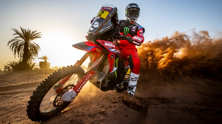 Η CRF450 Rally κυριάρχησε τα δύο τελευταία χρόνια στο Dakar.