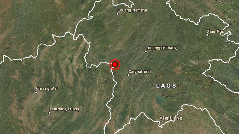 Σεισμός 5,6 Ρίχτερ στo Λάος Σεισμός 5,6 Ρίχτερ στo Λάος