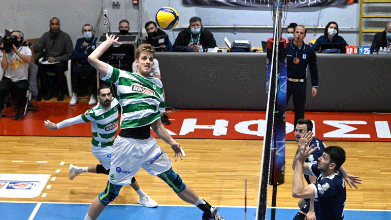 Βόλεϊ: Πέρασε από το Ζηρίνειο ο Παναθηναϊκός, 3-0 σετ τον ΑΟΠ Κηφισιάς