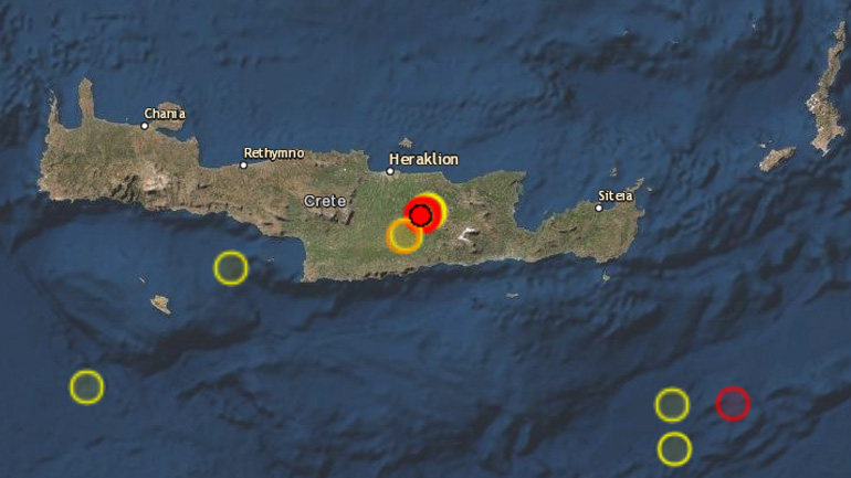 Ηράκλειο: Ανησυχία στον Δήμο Μινώα Πεδιάδας από τη νέα σεισμική δόνηση
