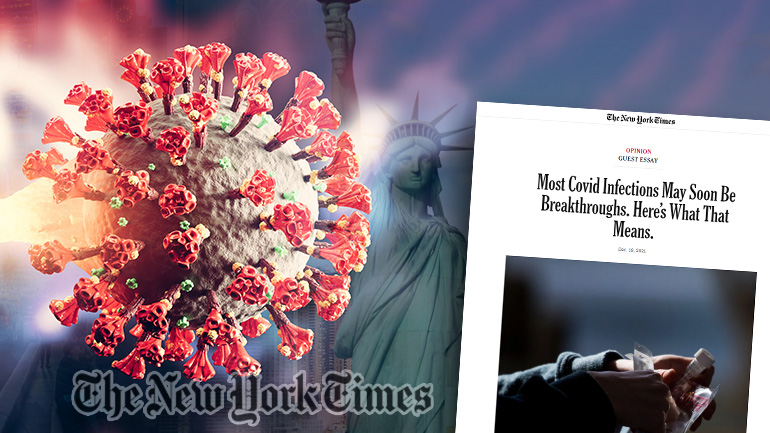 Η «Όμικρον» μολύνει όλο και περισσότερο εμβολιασμένους πολίτες